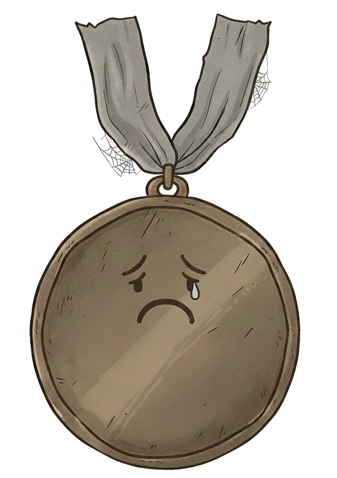 残念メダル