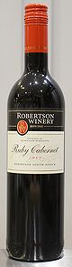 Robertson Winery Ruby Cabernet 2015