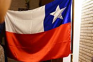 チリ大使公邸 旗