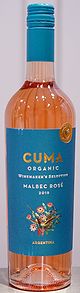 Cuma Organic Winemaker's Selection Malbec Rose 2019 [Cuma]