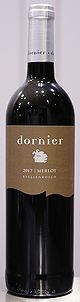 Dornier Merlot 2017 [Dornier Wines]