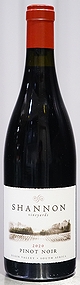Shannon Elgin Valley Pinot Noir 2020 [Shannon Vineyards]