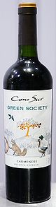 Cono Sur Green Society Reserva Especial Carmenere 2021 [Vina Cono Sur]