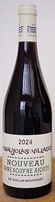 Beaujolais-Villages Nouveau Sans Soufre Ajoute 2024 [Collin Bourisset]