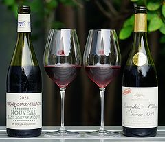 ボージョレ・ヌーヴォー飲み比べ