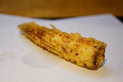 デゴルジュマン ヤングコーンの天ぷら