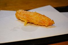 デゴルジュマン カニ（カマ）の天ぷら