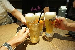 築地銀だこ 都立大学駅前店 乾杯