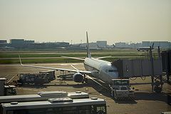 羽田空港 SKY021便駐機