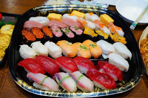 都内のパーティールーム 美登利寿司 盛り合わせ