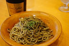 サイゼリヤ 五反田店 イカの墨入りセピアソース