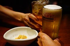 うず潮屋 乾杯