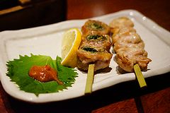 うず潮屋 しそ巻とすきみ