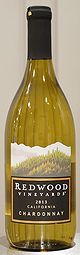 Redwood Vineyards California Chardonnay 2013