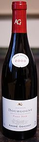 Bourgogne Pinot Noir 2000 [Andre Goichot]