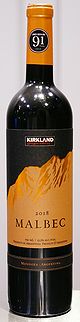 Kirkland Signature Malbec 2018 [Broquel Winery]