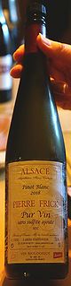 Alsace Pinot Blanc Pur Vin sans surfite ajoute 2018 [Pierre Frick]