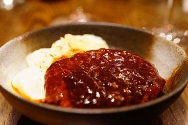 spice&wine oeld 松阪牛のハンバーグ