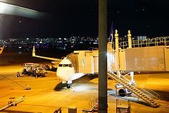 福岡空港 SKY024便