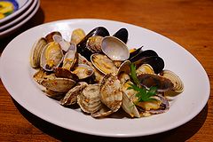 ジョリーパスタ 戸塚平戸店 たっぷりあさりとムール貝のガーリックソテー