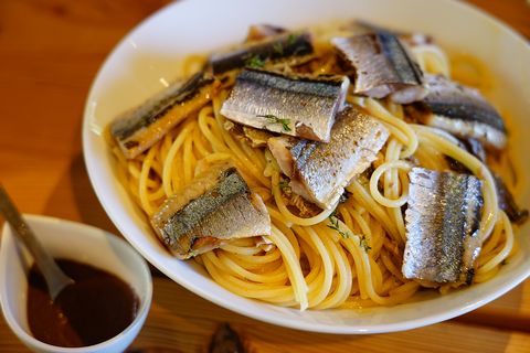 Kitchen-lab KACOM サンマのパスタ