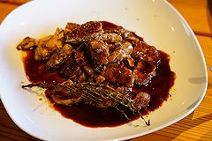 Kitchen-lab KACOM 鹿肉のソテー