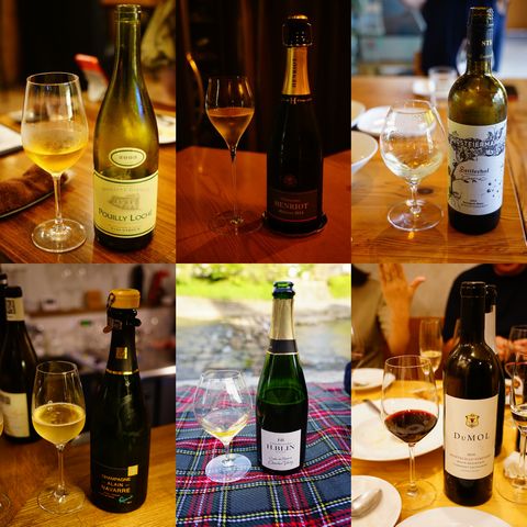 関西ワイン行脚で稽古したワインの一部