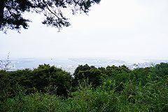 摩耶山 中腹からの景色