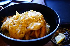 麦屋 カツとじ丼