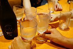 サイゼリヤ PORTA神楽坂店 乾杯