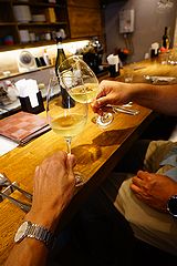 タベルナ・マイアーレ 乾杯