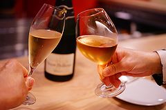 エル ブランシュ 乾杯