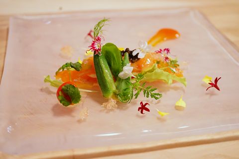 エル ブランシュ 福井サーモンのマリネ