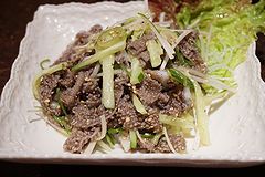 焼肉 cou cou センマイ刺