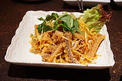 焼肉 cou cou ハチノスとネギの和えもの