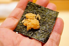 鮨 浜はち 海苔と酢飯
