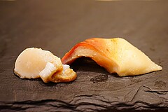 鮨 浜はち 北寄貝の炙り