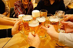 餃子酒場 豊葉 津田沼店 乾杯