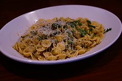 くたくたブロッコリーのオレキエッテ