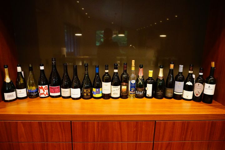 軽井沢の別荘で稽古したワインたち