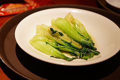 萬珍樓點心舗 青梗菜のニンニク炒め