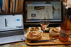 安ワイン道場 お達者クラブ リモート宴会