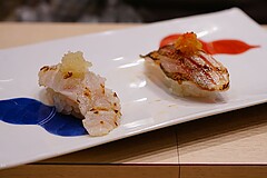 たつみ寿司 アラとカマス