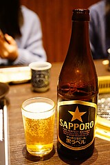 焼肉 アリラン飯店 浅間町店 瓶ビール