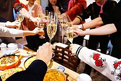 エノテカダイナー 乾杯