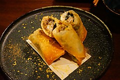 鯨の胃袋 西新橋本店 白子春巻き