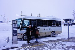 田沢湖駅 送迎バス