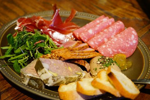 W Yokohama -The Wine Hall- お肉の前菜盛り合わせ