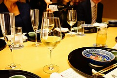 ウェスティン東京 日本料理「舞」会食の様子