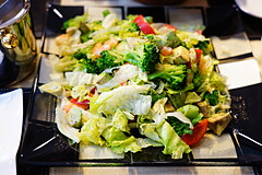 安ワイン道場 シェフの気まぐれサラダ